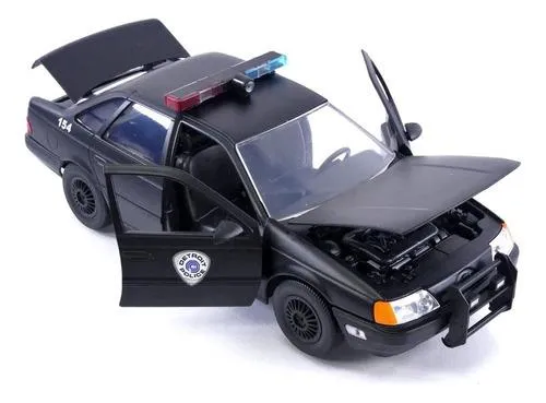 Juguete Robocop 35 Aniversario 1:24 Ocp Ford Taurus - Coche Fundido Original