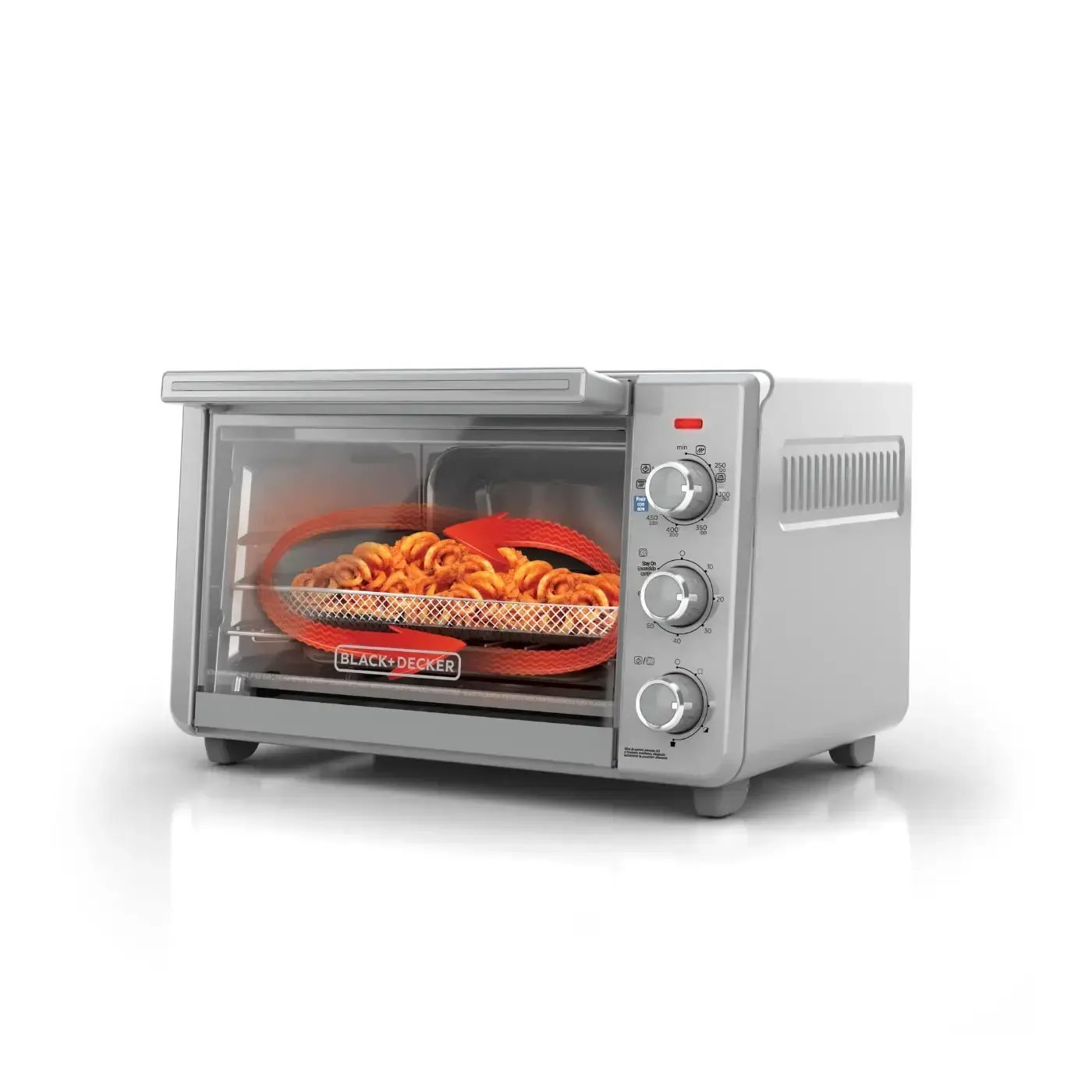 Horno Tostador BLACK+DECKER TO3217SS 22 Litros Gris