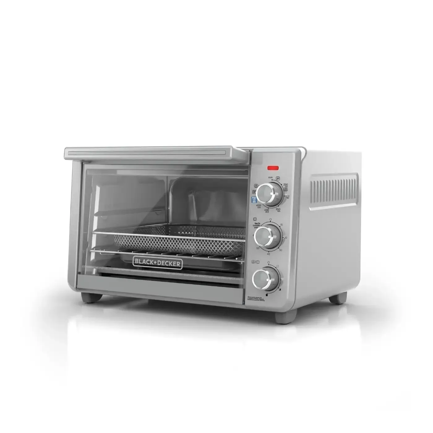 Horno Tostador BLACK+DECKER TO3217SS 22 Litros Gris