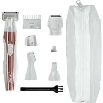 Kit Depiladora Confidence Personal Para Dama Wahl  Original 05604-108 Rosado