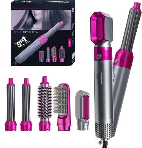 Cepillo Electrico Pelo 5 En 1 Hot Air Styler Multifuncional Replica Aaa