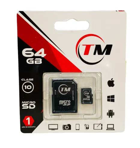 Memoria Micro SD 64GB TM (T-M) Ref: 64GB-TM