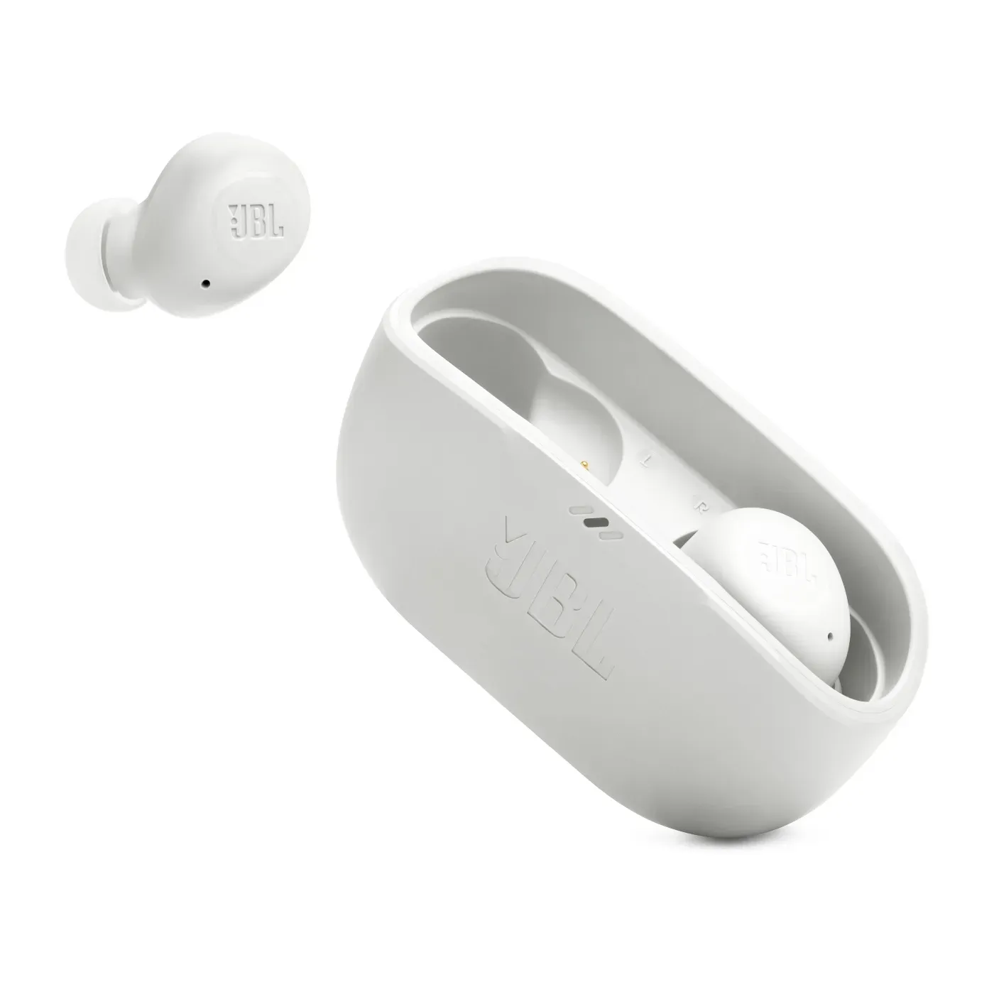 Audífonos JBL Inalámbricos Bluetooth In Ear TWS Wave Buds Blanco Original
