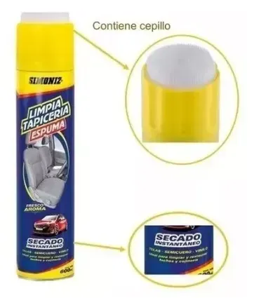 Limpiador Tapicería Espuma 600 Ml Simoniz 7702155040605