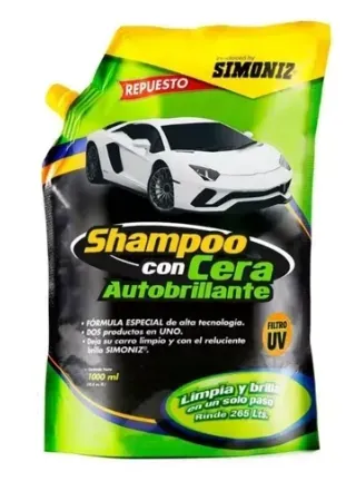 Shampoo Con Cera Autobrillante Simoniz x1000 ml 7702155045921