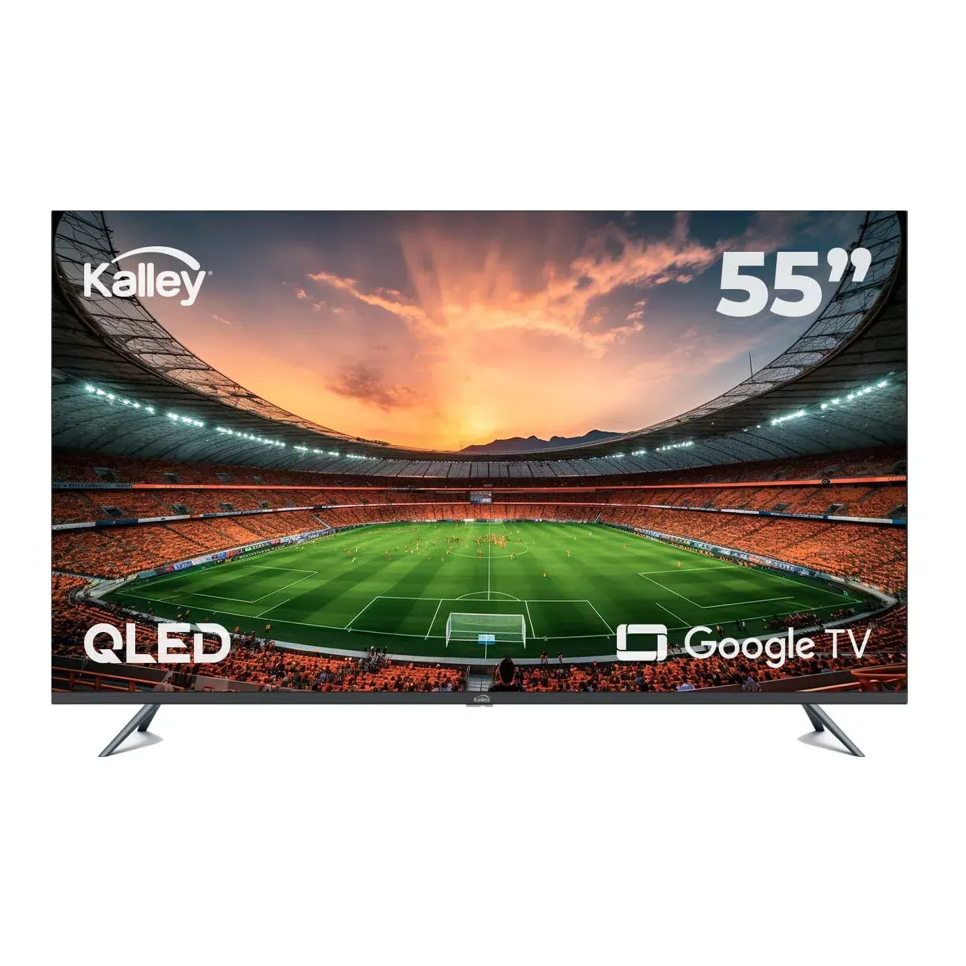 TV KALLEY 55" Pulgadas 139 cm GTV55UHDQ 4K-UHD QLED Smart TV Google