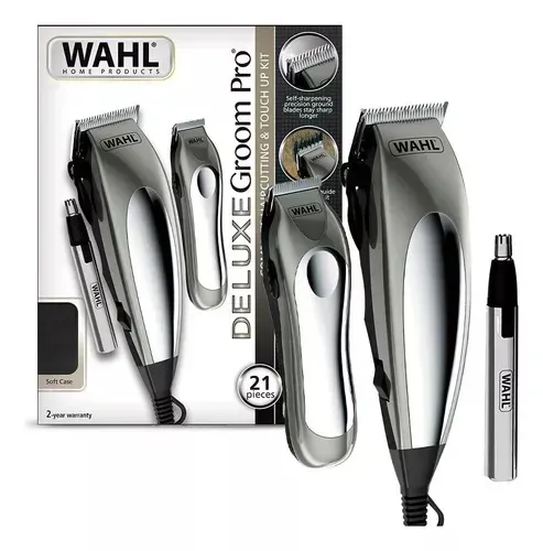 Maquina Peluquera Wahl 21 Piezas Deluxe Groom Pro 79305-3608