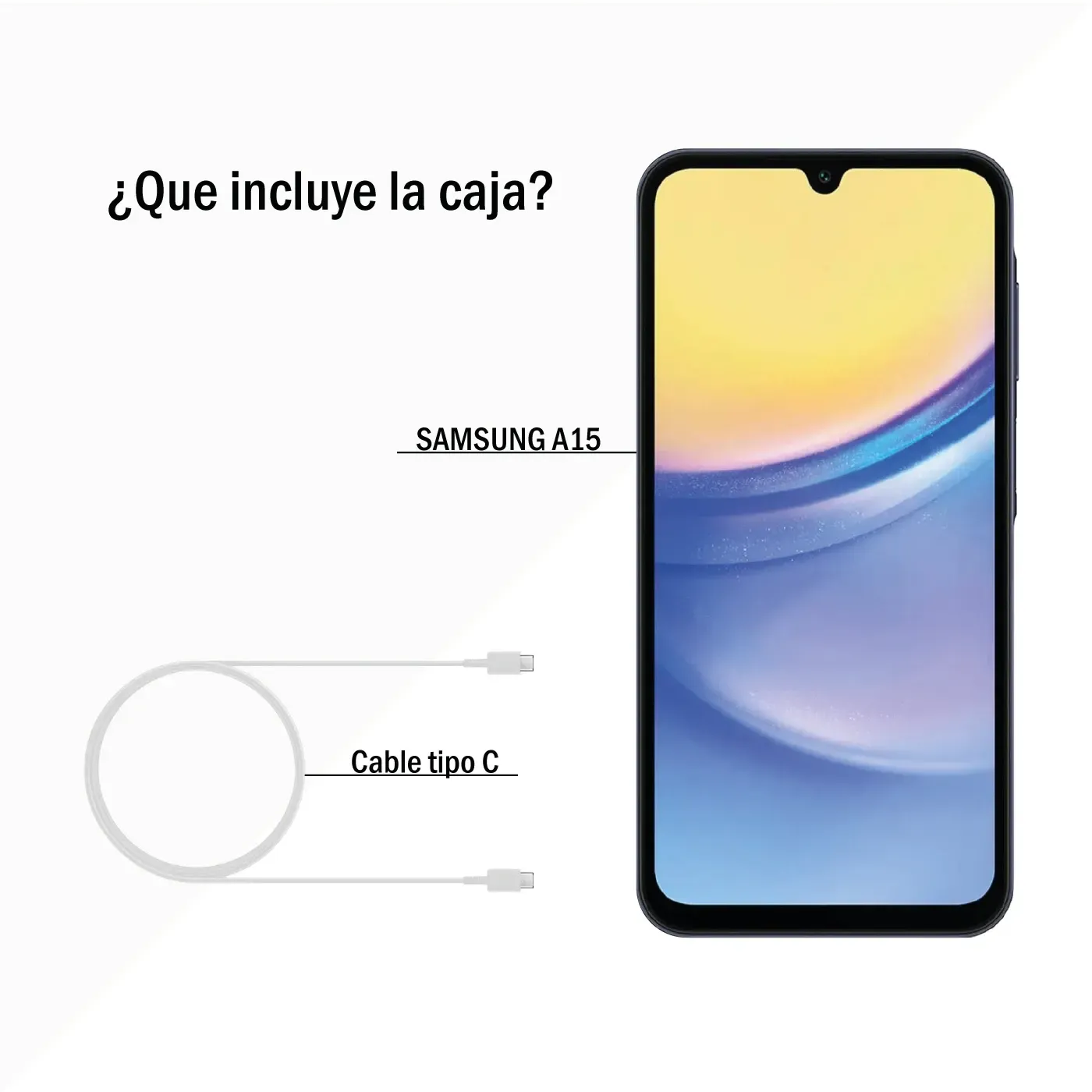 Celular Samsung A15 256GB 8gb Negro + Reloj Smartwach Obsequio