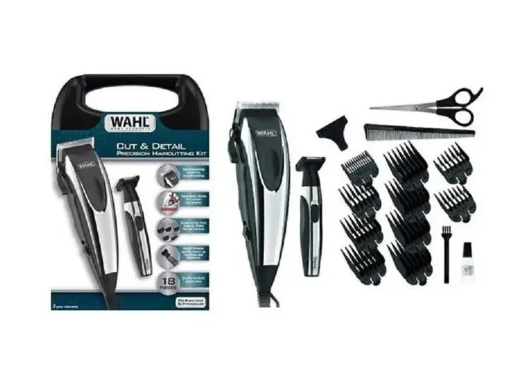 Combo Maquina Peluqueria Wahl Cut And Detail 9243-6208