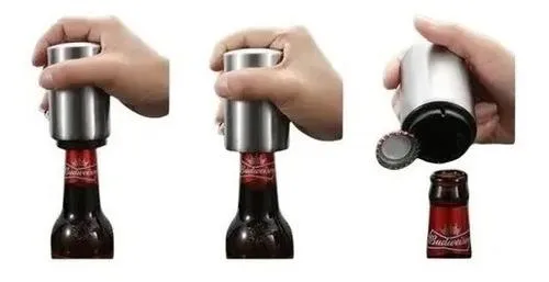 Destapador Automático De Botellas Cerveza, Gaseosa Magnético