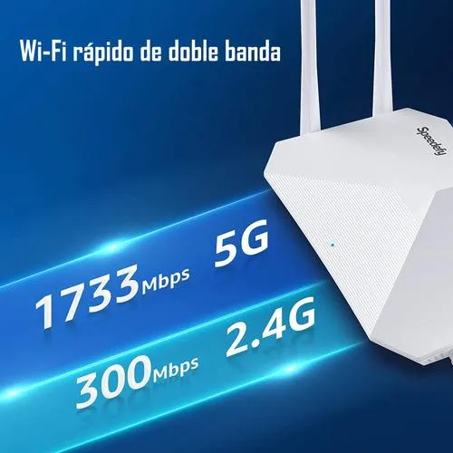 Router Inteligente Alta Velocidad 2.4g/5g Speedefy Ac2100