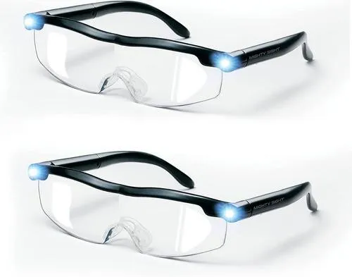 Gafas Lupa Migthy Sight Luz Led Lentes De Aumento