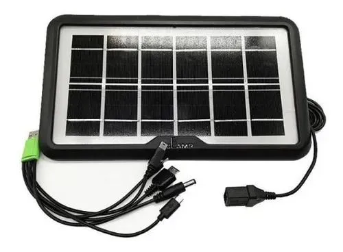 Cargador Panel Solar Power Bank 3.8w Cl-638wp