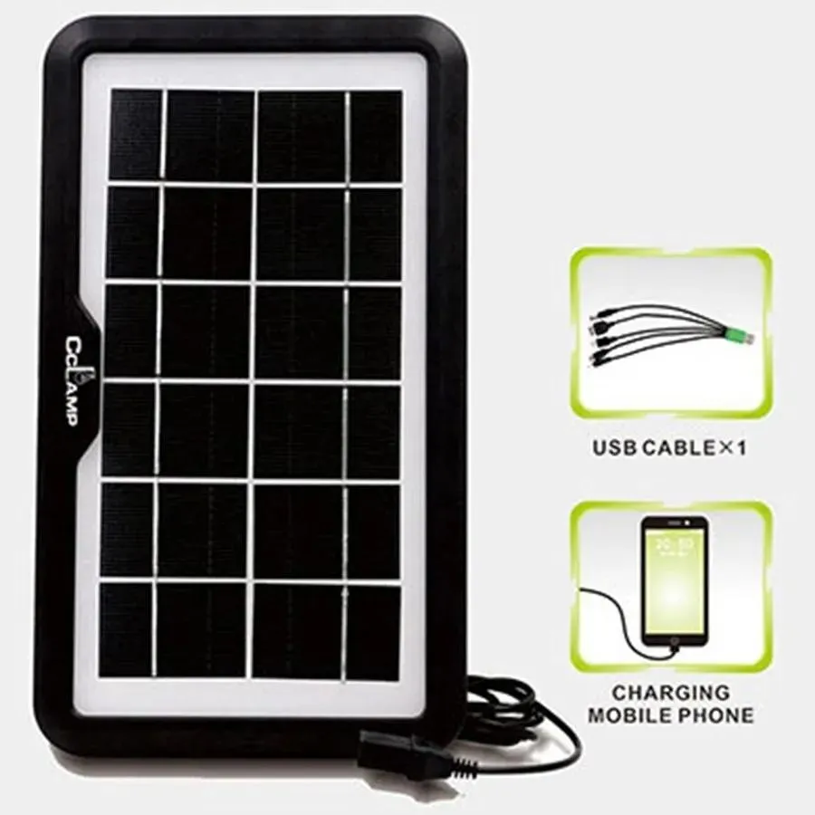 Cargador Panel Solar Power Bank 3.8w Cl-638wp