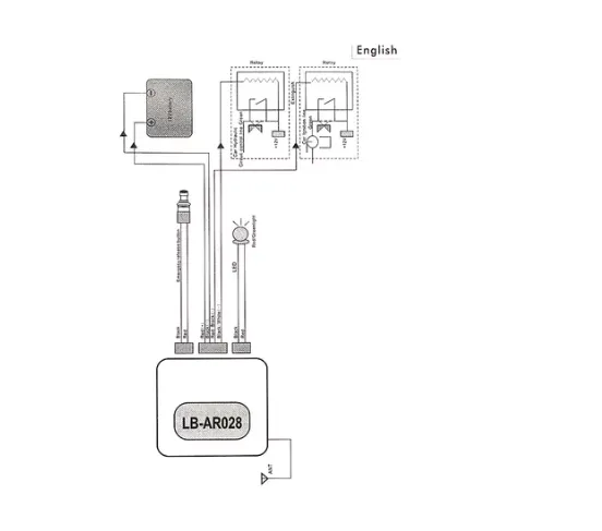 Sistema Antirrobo Vehículo CSD-AR028