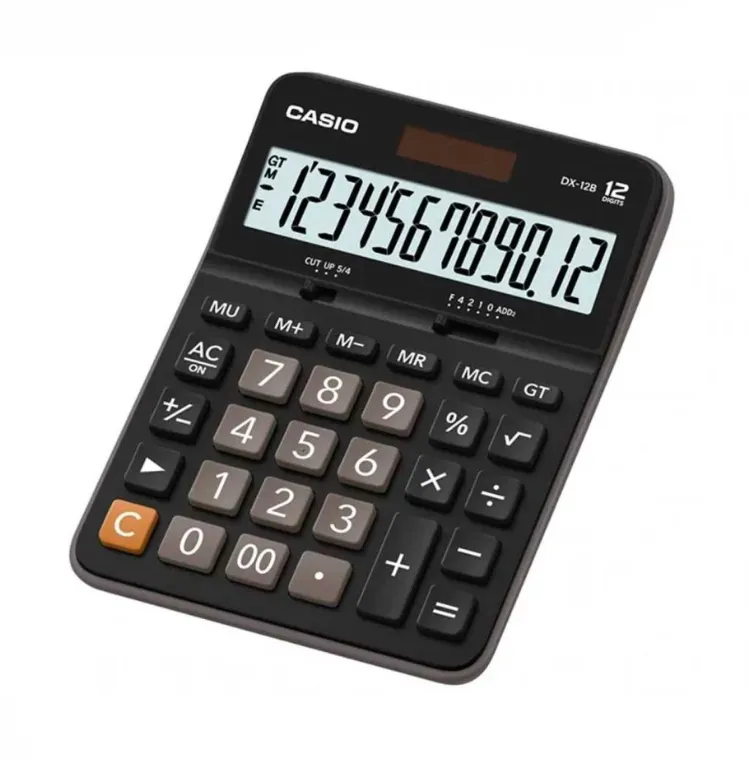 Calculadora Escritorio Casio 12 Dígitos (T-M) Ref: DX-12B
