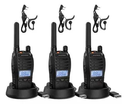 Radio Walkie Talkie Baofeng X3 Bateria 1500 Mah E88