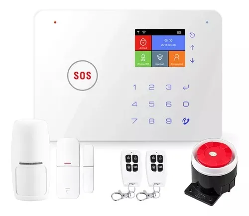 Kit De Sistema De Alarma De Seguridad Dial Automático Gsm+wi G66w