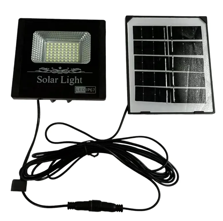 Reflector Recargable Solar 30W IP65 GDTimes (T-M) Ref: GD-070