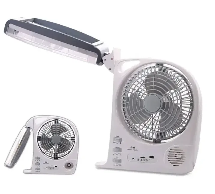 Ventilador Recargable 16", 6 En 1,Bt, Fm, Led  GDTimes (T-M) Ref: GD-8028