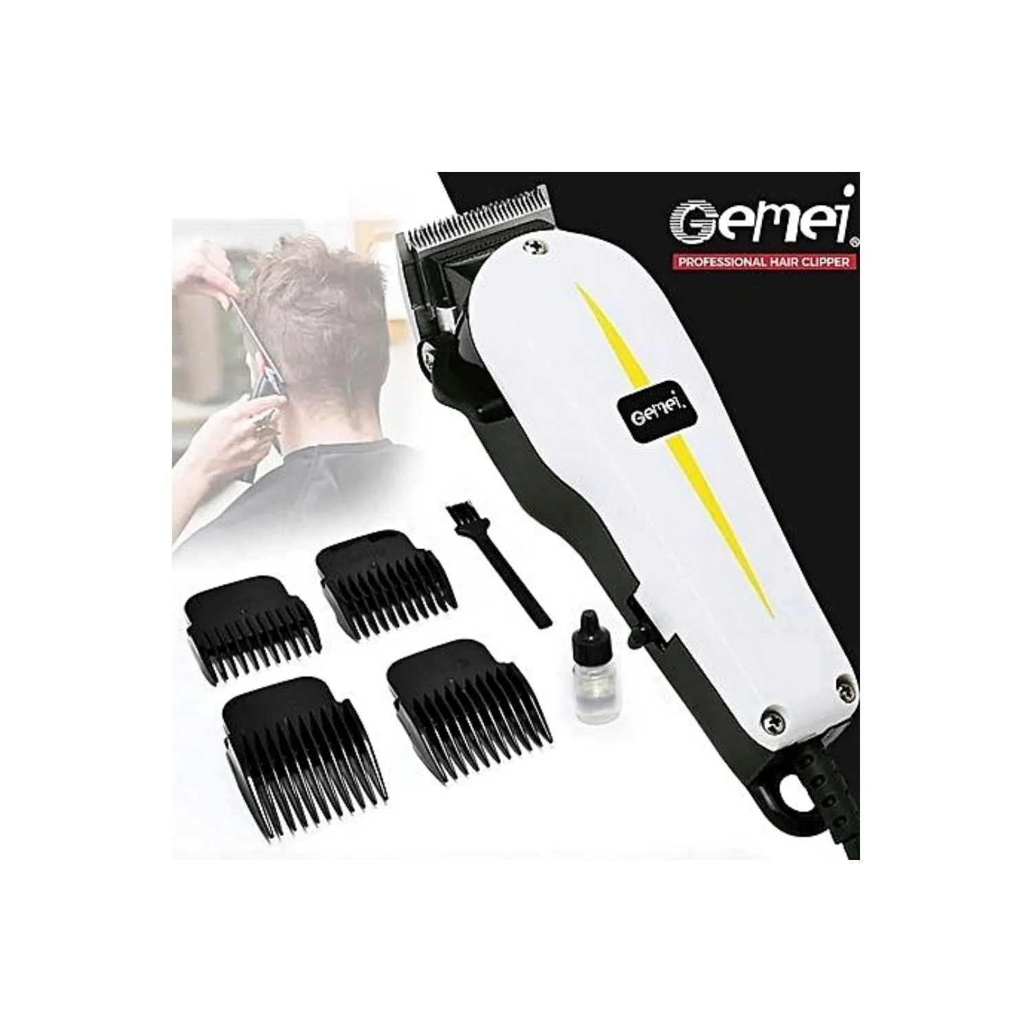 Maquina Peluquera Profesional Pro Gm-1021 Geemy