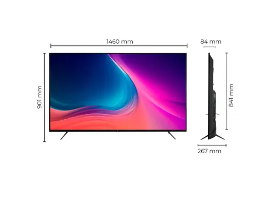 Televisor Kalley 65" Qled 4K, Usb, Hdmi, Android (T-M) Ref: K-KSBTV65QA