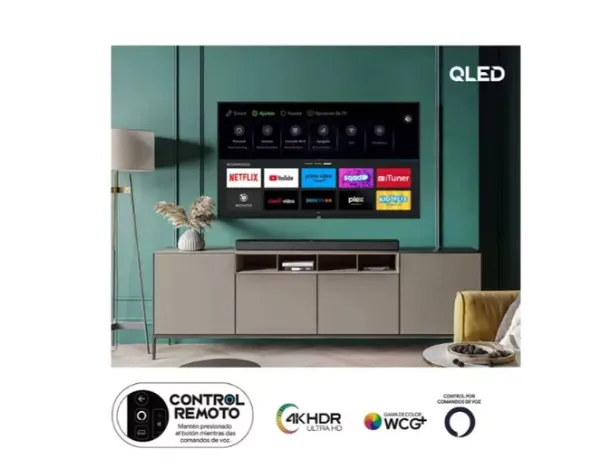 Televisor Smart Tv 55" 4k Qled Hdmi Kalley (T-M) Ref: K-sbtv55qa  