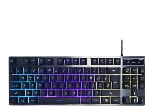 Teclado Gamer Fantech K613 Rgb, 87 Teclas, 19 Llaves Antighost