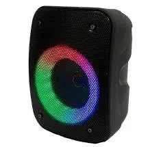 Parlante Portátil Altavoz Bluetooth Aro Luz Led 3in FM USB TF KTS-1335