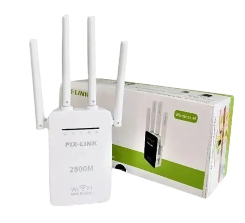 Mini Router 4 Antenas Repetidor WIFI Pix-Link Lv-wr09 Wi-fi