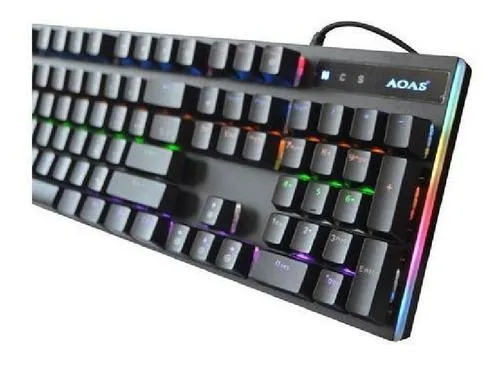 Teclado Gamer Mecánico Retroiluminado Rgb M600 Con Ñ