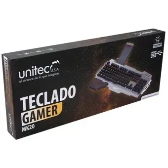 Teclado Mecánico Gamer  Retroiluminado Unitec Mk20