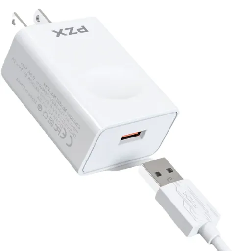 Cargador Para Celular 5A QC 5.0 25W PZX (T-M) Ref: P34-Iphone