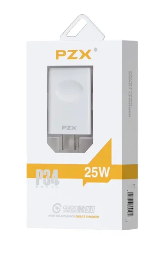 Cargador Para Celular 5A QC 5.0 25W PZX (T-M) Ref: P34-TipoC