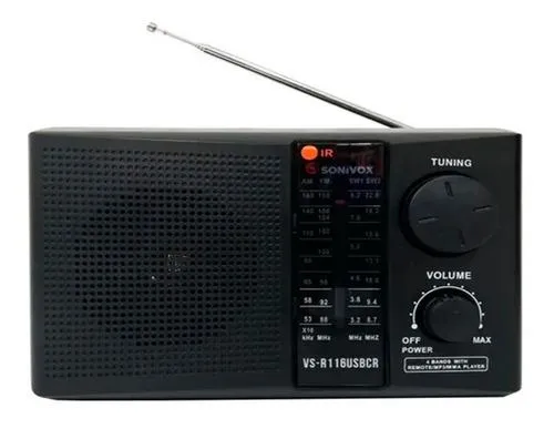 Radio Parlante Sonivox R116 Recargable Usb