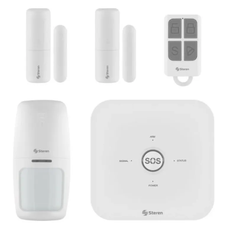 Sistema De Seguridad Wi-Fi 3 Sensores Steren (T-M) Ref: Shome-2000