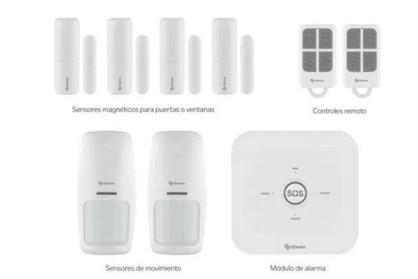 Sistema De Seguridad Wi-Fi Alarma, 6 Sensores (T-M) Ref: Shome-2100