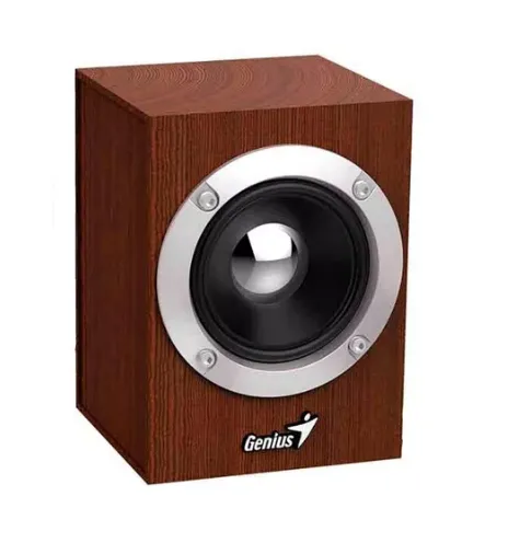 Parlantes Speaker Genius, Madera, 6 Wats 3.5 Mm, (T-M) Ref: Sp-hf280