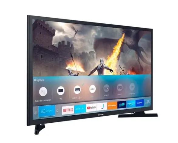 Televisor Smart Tv Samsung Series 4, Led Hd 32" 100v/240 (T-M) Ref: Un32t4300akxzl