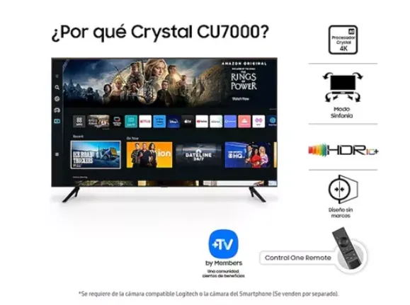 Televisor Smart Tv Samsung 55" 4k Uhd (T-M) Ref: Un55cu7000kxzl