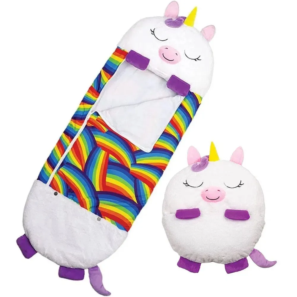 Happy Nappers Para Dormir 130cm x 50cm Unicornio Blanco