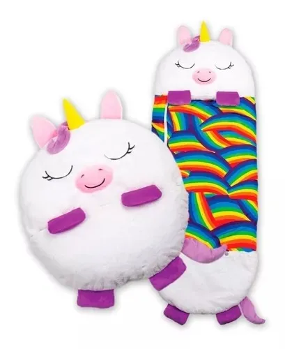 Happy Nappers Para Dormir 130cm x 50cm Unicornio Blanco