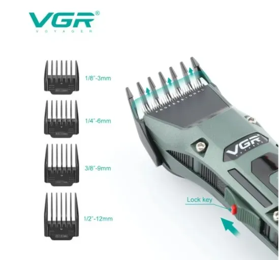 Maquina Corta Pelo Patillera Recarga V-696