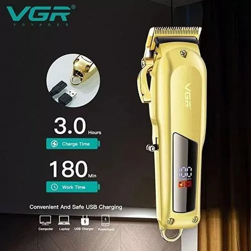 Maquina Peluquera Vgr Recargable V-278