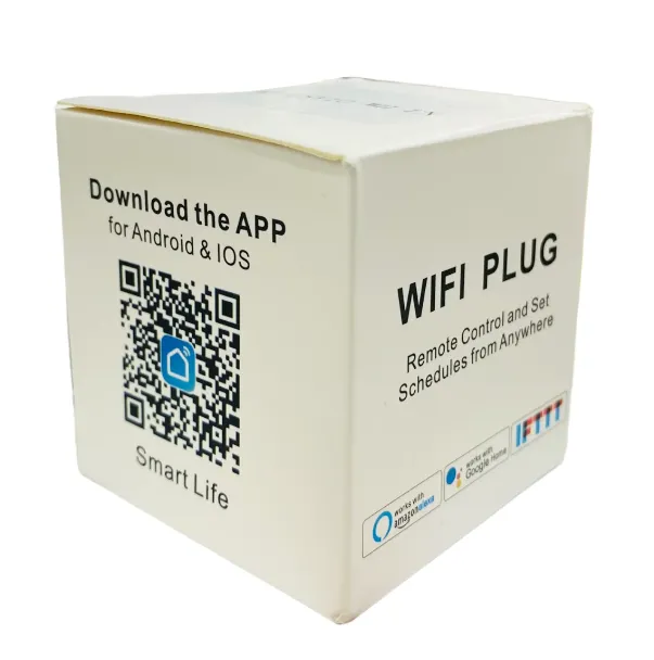 Adaptador Inteligente Wifi, Tuya Smart Wp-Usy10-Wh-En