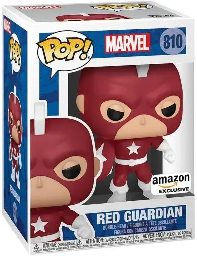 Red Guardian Funko Pop Marvel 810 