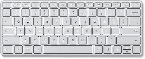 Teclado Microsoft compacto de diseñador