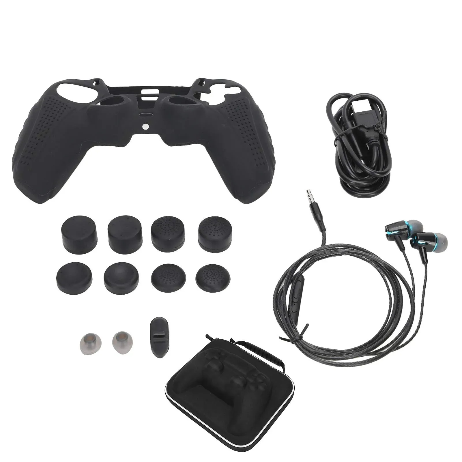 p5 controller 12 in 1 game accessories set