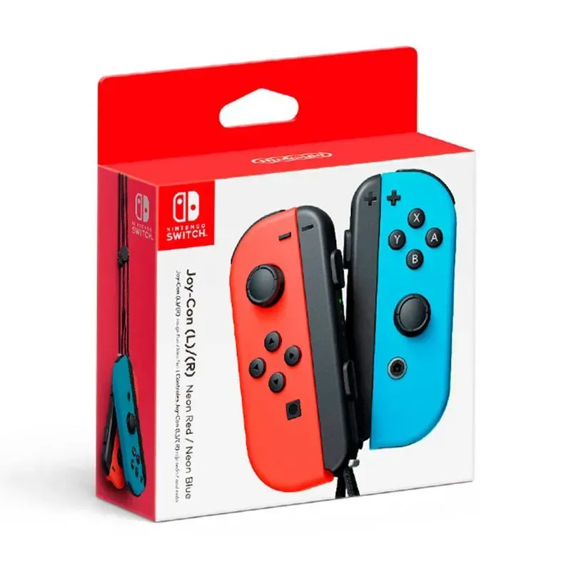 Joy-Con (L)/(R) azul neón/rojo neón