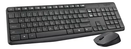 Logitech Mk235 Combo Inalámbrico Teclado y Mouse